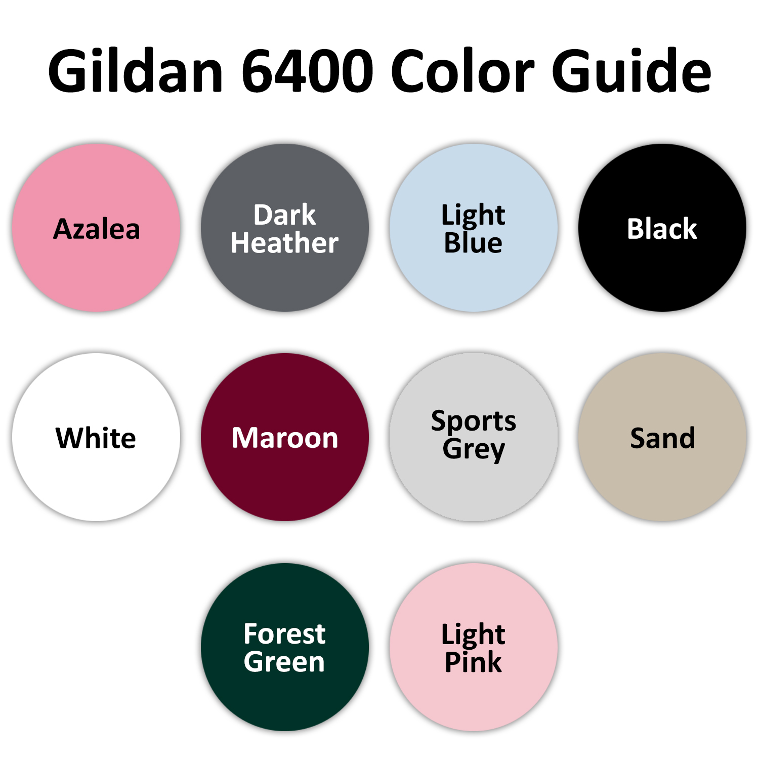 Gildan 6400 Unisex T Shirts